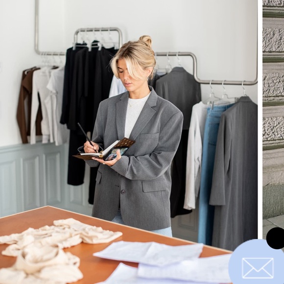 Djerf Avenue Jackets & Blazers - Djerf Avenue Ladies Forever Gray Blazer/Jacket-XL